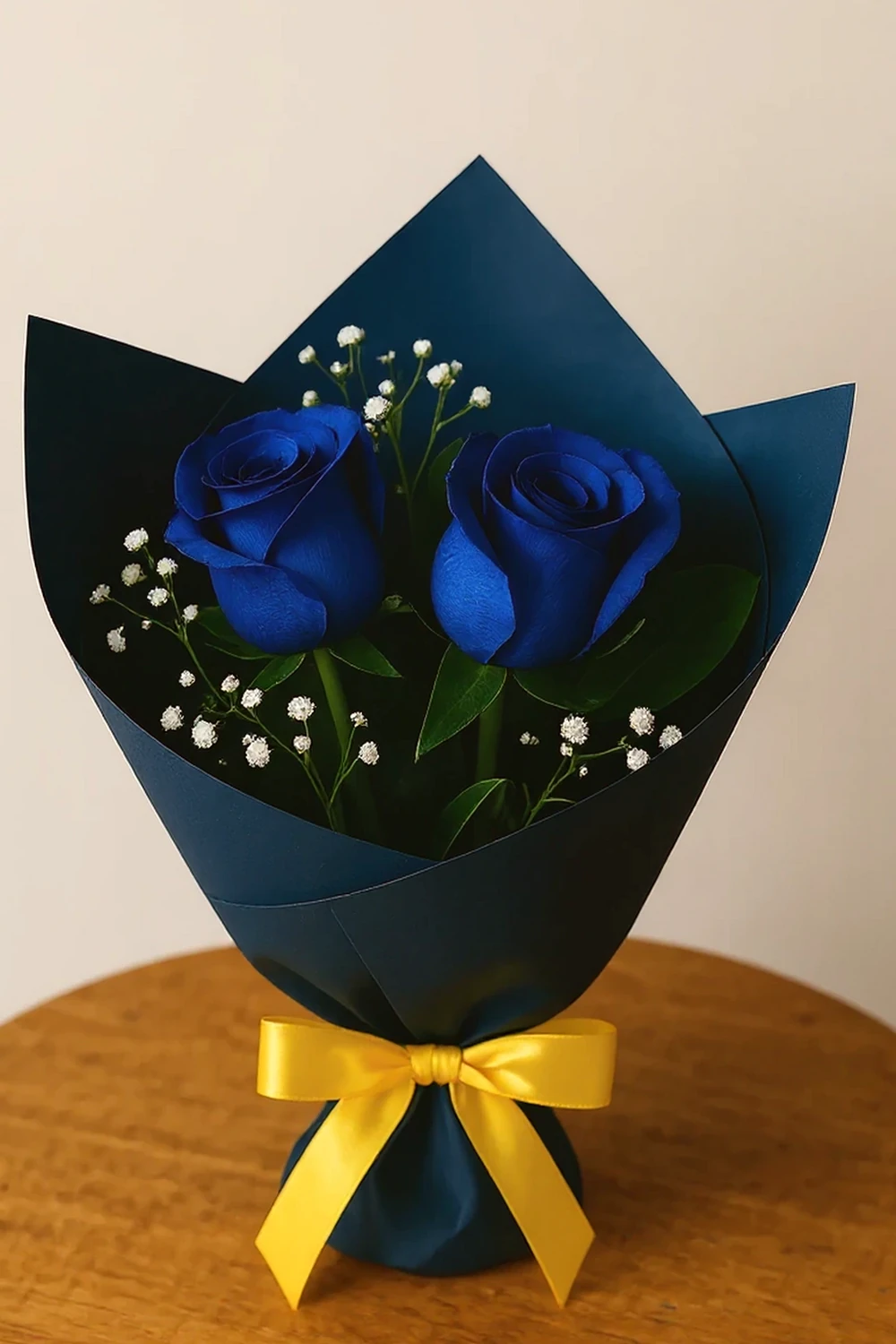 Buquê 2 Rosas Azuis