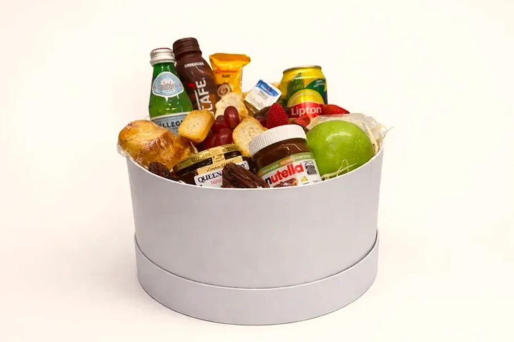 Cesta Café &amp; Frutas Premium